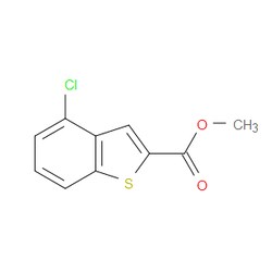 Aobchem&nbsp;Methyl 4-chlorobenzo[b]thiophene-2-carboxylate |  ≥97% |  CAS 35212-95-4 |  C10H7ClO2S |  5g