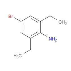 Aobchem&nbsp;4-Bromo-2 6-diethylaniline |  ≥95% |  CAS 56746-19-1 |  C10H14BrN |  10g