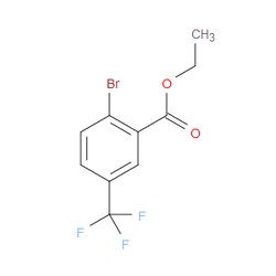 Aobchem&nbsp;2-Bromo-5-(trifluoromethyl)benzoic acid ethyl ester |  ≥97% |  CAS 1214336-55-6 |  C10H8BrF3O2 |  1g