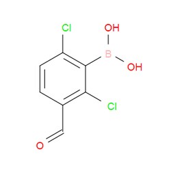 Aobchem&nbsp;2 6-Dichloro-3-formylphenylboronic acid |  ≥97% |  CAS 1218790-87-4 |  C7H5BCl2O3 |  5g