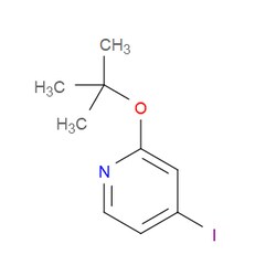 Aobchem&nbsp;2-(Tert-butoxy)-4-iodopyridine | 97% | CAS 3031788-81-2 | C9H12INO | 1g