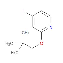 Aobchem&nbsp;4-Iodo-2-(neopentyloxy)pyridine | 97% | C10H14INO | 5g