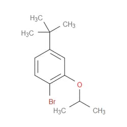 Aobchem&nbsp;1-Bromo-4-(tert-butyl)-2-isopropoxybenzene | 95% | CAS 1369869-88-4 | C13H19BrO | 500mg