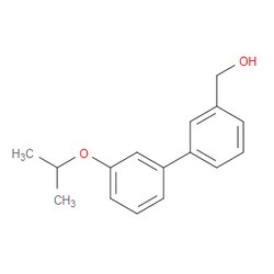 Aobchem&nbsp;(3 -Isopropoxy-[1 1 -biphenyl]-3-yl)methanol | 95% | C16H18O2 | 1g