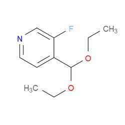 Aobchem&nbsp;4-(Diethoxymethyl)-3-fluoropyridine | 97% | CAS 2283558-16-5 | C10H14FNO2 | 500mg