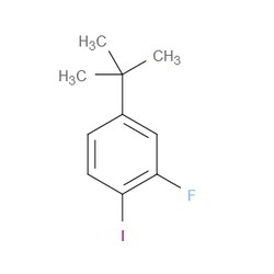 Aobchem&nbsp;4-(Tert-butyl)-2-fluoro-1-iodobenzene | 97% | CAS 1369775-53-0 | C10H12FI | 250mg