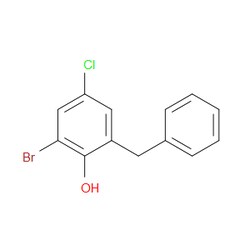 Aobchem&nbsp;2-Benzyl-6-bromo-4-chlorophenol | 97% | CAS 17540-65-7 | C13H10BrClO | 1g