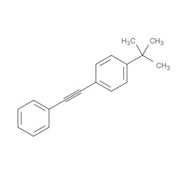 Aobchem&nbsp;1-(1 1-Dimethylethyl)-4-(2-phenylethynyl)benzene | 95% | CAS 29778-26-5 | C18H18 | 1g