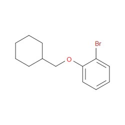 Aobchem&nbsp;1-Bromo-2-(cyclohexylmethoxy)benzene | 95% | CAS 351410-65-6 | C13H17BrO | 250mg