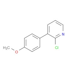 Aobchem&nbsp;Pyridine  2-chloro-3-(4-methoxyphenyl)- | 95% | CAS 1225999-06-3 | C12H10ClNO | 1g