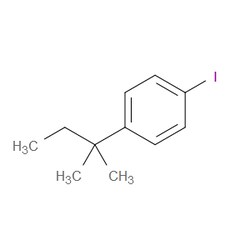 Aobchem&nbsp;1-Iodo-4-(tert-pentyl)benzene | 97% | CAS 860556-27-0 | C11H15I | 500mg