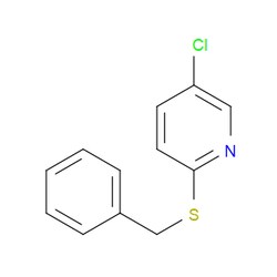 Aobchem&nbsp;5-Chloro-2-[(phenylmethyl)thio]pyridine | 97% | CAS 1427562-69-3 | C12H10ClNS | 250mg