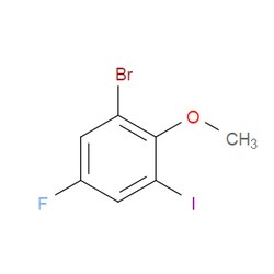 Aobchem 1-Bromo-5-fluoro-3-iodo-2-methoxybenzene | 97% | CAS 2386803-82-1 | C7H5BrFIO | 5g | Buy Online | Aobchem | Fisher Scientific