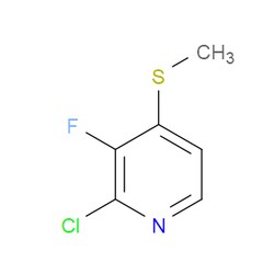 Aobchem&nbsp;2-Chloro-3-fluoro-4-(methylthio)pyridine |  ≥97% |  CAS 1826110-14-8 |  C6H5ClFNS |  5g