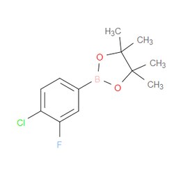 Aobchem&nbsp;4-Chloro-3-fluorophenylboronic acid pinacol ester |  ≥95% |  CAS 627525-83-1 |  C12H15BClFO2 |  10g