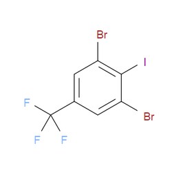 Aobchem&nbsp;2 6-Dibromo-1-iodo-4-(trifluoromethyl)benzene |  ≥95% |  CAS 1428234-52-9 |  C7H2Br2F3I |  5g