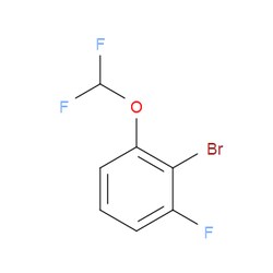 Aobchem&nbsp;2-Bromo-1-(difluoromethoxy)-3-fluorobenzene |  ≥97% |  CAS 1239492-22-8 |  C7H4BrF3O |  10g