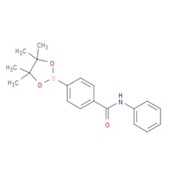 Aobchem&nbsp;4-(Phenylaminocarbonyl)benzeneboronic acid pinacol ester |  ≥95% |  CAS 949115-03-1 |  C19H22BNO3 |  5g