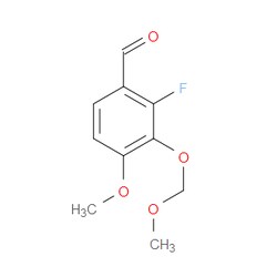 Aobchem&nbsp;2-Fluoro-4-methoxy-3-(methoxymethoxy)benzaldehyde |  ≥95% |  CAS 2586127-22-0 |  C10H11FO4 |  250mg