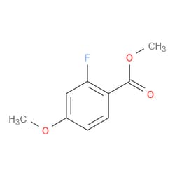 Aobchem&nbsp;Methyl 2-fluoro-4-methoxybenzoate |  ≥97% |  CAS 128272-26-4 |  C9H9FO3 |  10g
