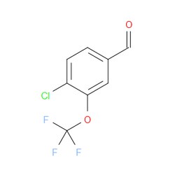 Aobchem&nbsp;4-Chloro-3-(trifluoromethoxy)benzaldehyde |  ≥95% |  CAS 886499-59-8 |  C8H4ClF3O2 |  5g