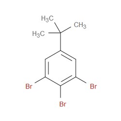 Aobchem&nbsp;1 2 3-Tribromo-5-(tert-butyl)benzene |  ≥97% |  CAS 114895-17-9 |  C10H11Br3 |  500mg