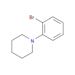 Aobchem&nbsp;1-(2-Bromophenyl)piperidine |  ≥97% |  CAS 156808-79-6 |  C11H14BrN |  25g