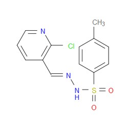 Aobchem&nbsp;N -((2-chloropyridin-3-yl)methylene)-4-methylbenzenesulfonohydrazide |  ≥97% |  CAS 204378-06-3 |  C13H12ClN3O2S |  10g