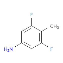Aobchem&nbsp;3 5-Difluoro-4-methylaniline |  ≥97% |  CAS 878285-13-3 |  C7H7F2N |  1g