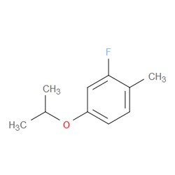 Aobchem&nbsp;2-Fluoro-4-isopropoxy-1-methylbenzene |  ≥97% |  CAS 1369951-91-6 |  C10H13FO |  1g