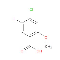 Aobchem&nbsp;4-Chloro-5-iodo-2-methoxybenzoic acid |  ≥95% |  CAS 1440526-64-6 |  C8H6ClIO3 |  1g