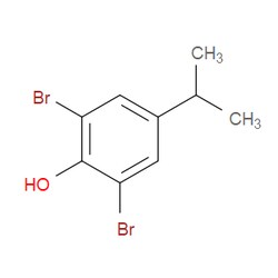 Aobchem&nbsp;2 6-Dibromo-4-isopropylphenol |  ≥97% |  CAS 2432-16-8 |  C9H10Br2O |  10g