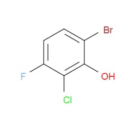 Aobchem&nbsp;6-Bromo-2-chloro-3-fluorophenol |  ≥95% |  CAS 1805518-71-1 |  C6H3BrClFO |  5g