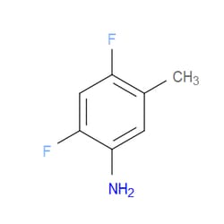 Aobchem&nbsp;2 4-Difluoro-5-methylaniline |  ≥97% |  CAS 1378579-56-6 |  C7H7F2N |  250mg