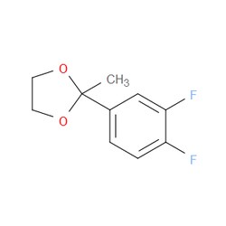 Aobchem&nbsp;2-(3 4-Difluorophenyl)-2-methyl-1 3-dioxolane |  ≥97% |  CAS 760211-65-2 |  C10H10F2O2 |  10g