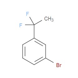 Aobchem&nbsp;1-Bromo-3-(1 1-difluoroethyl)benzene |  ≥97% |  CAS 445303-70-8 |  C8H7BrF2 |  1g