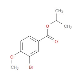 Aobchem&nbsp;Isopropyl 3-bromo-4-methoxybenzoate |  ≥97% |  CAS 883534-61-0 |  C11H13BrO3 |  5g
