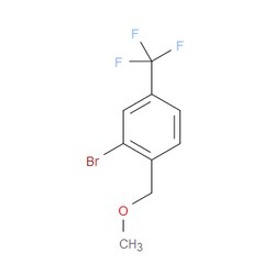 Aobchem&nbsp;2-Bromo-1-(methoxymethyl)-4-(trifluoromethyl)benzene |  ≥97% |  CAS 1824438-46-1 |  C9H8BrF3O |  25g