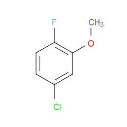 Aobchem&nbsp;4-Chloro-1-fluoro-2-methoxybenzene |  ≥95% |  CAS 1092349-89-7 |  C7H6ClFO |  1g