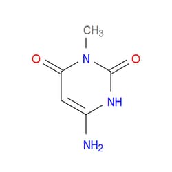 Aobchem&nbsp;6-Amino-3-methylpyrimidine-2 4(1H 3H)-dione |  ≥95% |  CAS 21236-97-5 |  C5H7N3O2 |  5g