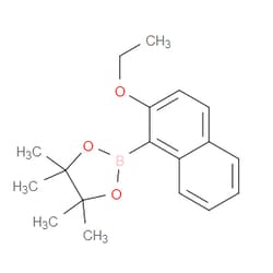 Aobchem&nbsp;2-(2-Ethoxynaphthalen-1-yl)-4 4 5 5-tetramethyl-1 3 2-dioxaborolane |  ≥95% |  CAS 2246703-71-7 |  C18H23BO3 |  25g