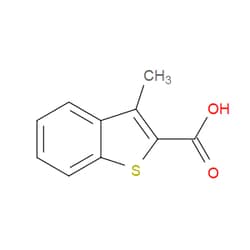 Aobchem&nbsp;3-Methylbenzo[b]thiophene-2-carboxylic acid |  ≥97% |  CAS 3133-78-6 |  C10H8O2S |  10g