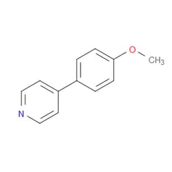 Aobchem&nbsp;4-(4-Methoxyphenyl)pyridine |  ≥97% |  CAS 5938-16-9 |  C12H11NO |  10g