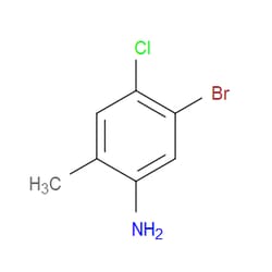 Aobchem&nbsp;5-Bromo-4-chloro-2-methylaniline |  ≥95% |  CAS 1126367-88-1 |  C7H7BrClN |  5g