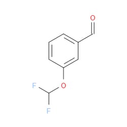 Aobchem&nbsp;3-(Difluoromethoxy)benzaldehyde |  ≥97% |  CAS 85684-61-3 |  C8H6F2O2 |  10g