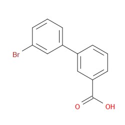 Aobchem&nbsp;3 -Bromo[1 1 -biphenyl]-3-carboxylic acid |  ≥97% |  CAS 854237-06-2 |  C13H9BrO2 |  5g