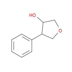 Aobchem&nbsp;4-Phenyltetrahydrofuran-3-ol |  ≥95% |  CAS 1420794-90-6 |  C10H12O2 |  500mg