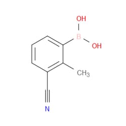 Aobchem&nbsp;3-Cyano-2-methylphenylboronic acid |  ≥97% |  CAS 313546-19-9 |  C8H8BNO2 |  10g