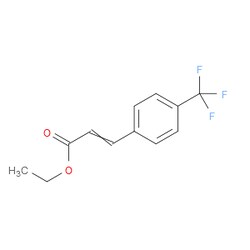 Aobchem&nbsp;Ethyl 3-[4-(trifluoromethyl)phenyl]-2-propenoate |  ≥95% |  CAS 101466-85-7 |  C12H11F3O2 |  25g