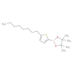 Aobchem&nbsp;5-N-Octylthiophene-2-boronic acid pinacol ester |  ≥97% |  CAS 925424-90-4 |  C18H31BO2S |  10g